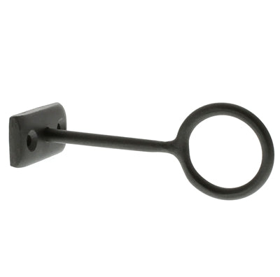Black Iron Stake Taper Holder & Hanging Ring