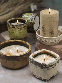 Vintage Pottery Candles - Swan Creek Candle Co.