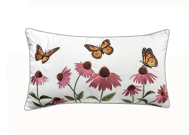 Butterfly Garden Indoor/Outdoor Lumbar Pillow