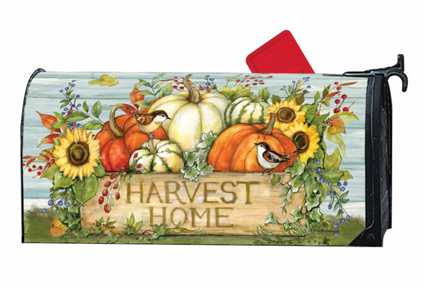Harvest Home Mailbox Wrap