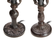 Mini Stained Glass Accent Lamps, 4 Colors