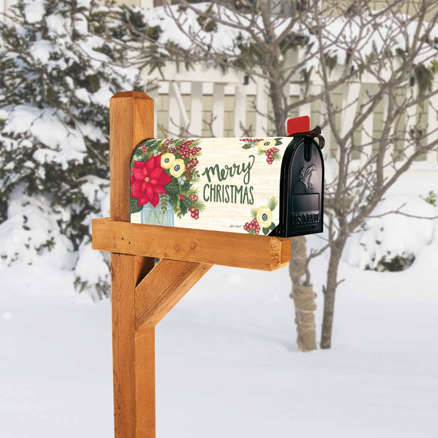 Rustic Winter Bouquet Mailbox Wrap