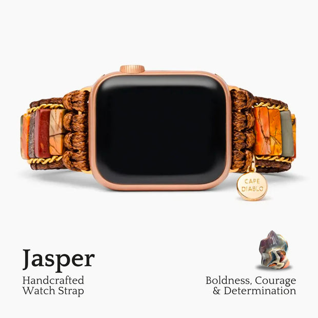 Delicate Picasso Jasper Apple Watch Band