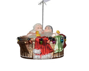 Mr. & Mrs. Claus Hot Tub Ornament