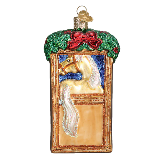 Horse in Stall Ornament