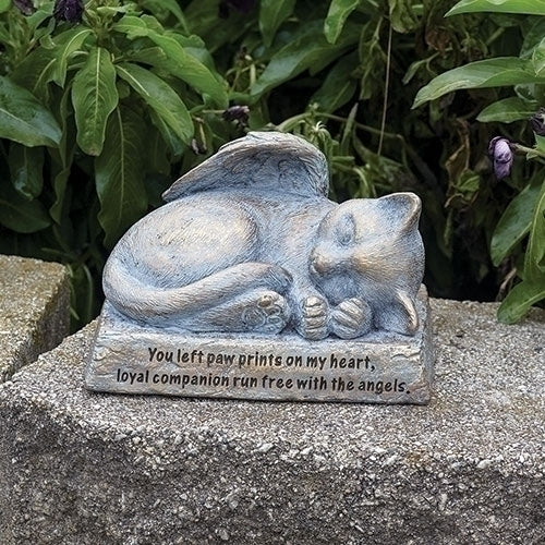Cat with Wings Garden Statue