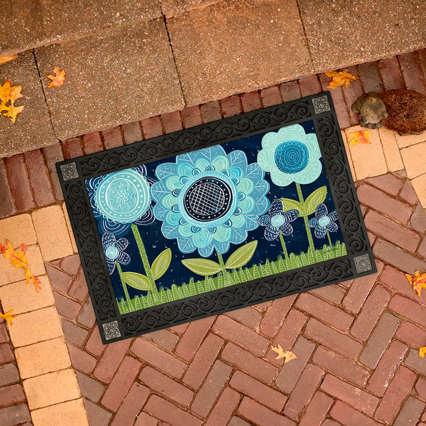 Blue Flower MatMate Insert