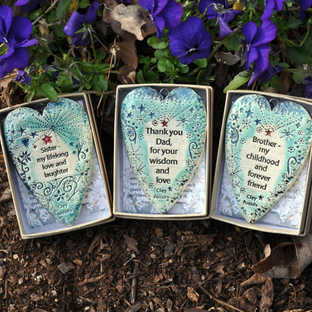 Soul Sister Pottery Ornament