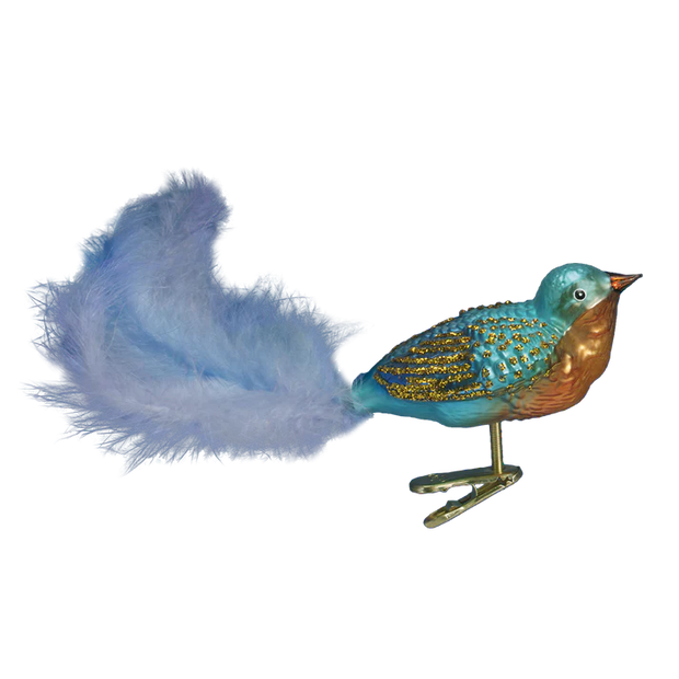 Forest Finch Clip-on Ornament