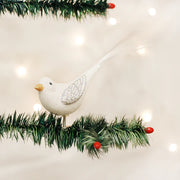 Sparkling Snowbird Clip-on Ornament