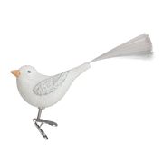 Sparkling Snowbird Clip-on Ornament