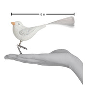 Sparkling Snowbird Clip-on Ornament