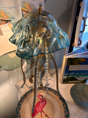 Sculpted Accent Jellyfish Lamp