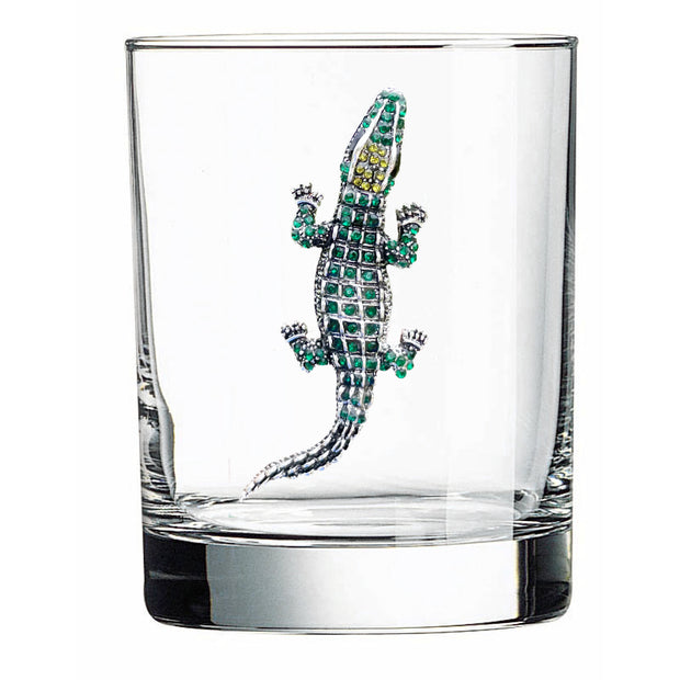 Alligator Double Old Fashioned Glass