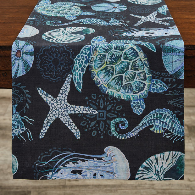 15 x 72" Under the Waves Table Runner