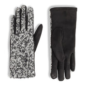 Marled Loop Belted Cuff Touchscreen Gloves