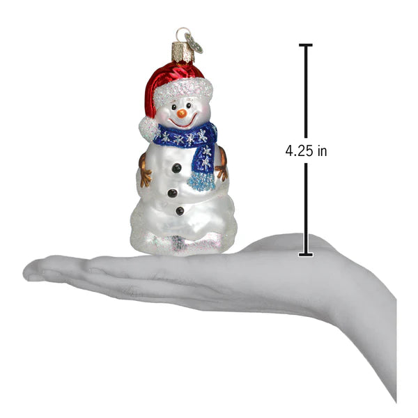 Happy Snowman Ornament