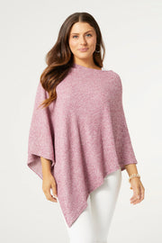 Selene Supersoft Baby Ribbed Poncho - Two Colors