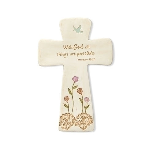 With God Wall Cross