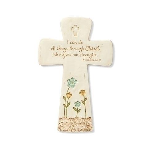Through Christ Wall Cross