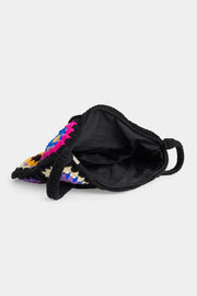Camelia Crossbody - Black/Multi