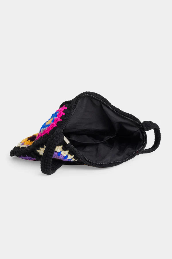 Camelia Crossbody - Black/Multi