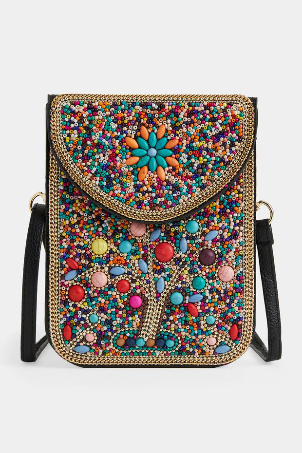Artisan Beaded Clutch Purse - 5 Styles