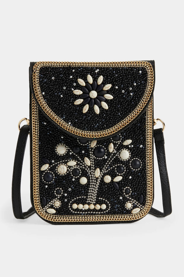 Artisan Beaded Clutch Purse - 5 Styles