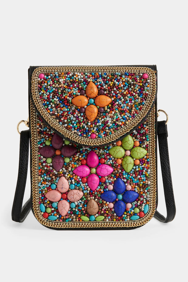 Artisan Beaded Clutch Purse - 5 Styles