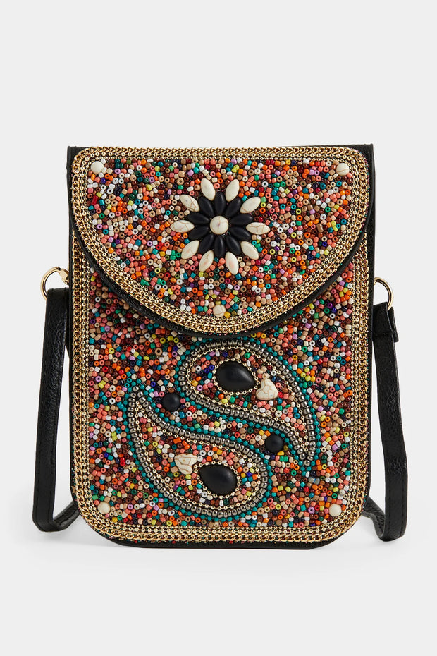 Artisan Beaded Clutch Purse - 5 Styles