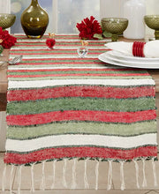 Red/Green Stripe Runner