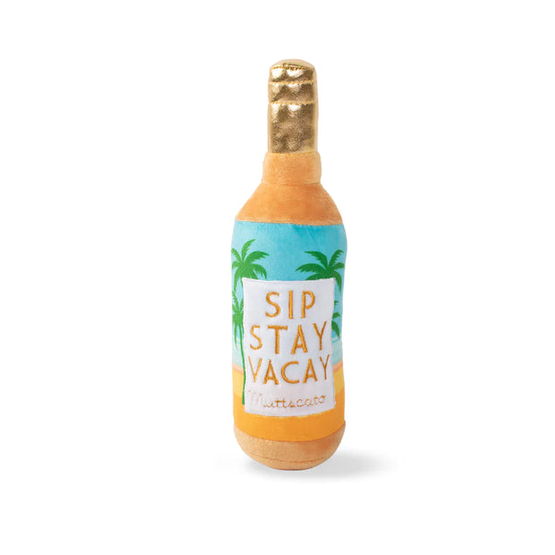 Sip Stay Plush Dog Toy