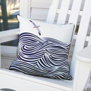 Albatross and Waves Indoor/Outdoor Pillow