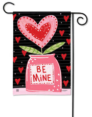 Be Mine Garden Flag