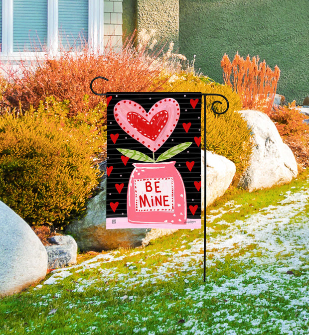 Be Mine Garden Flag