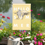 Winnie the Pooh Summer Garden Flag