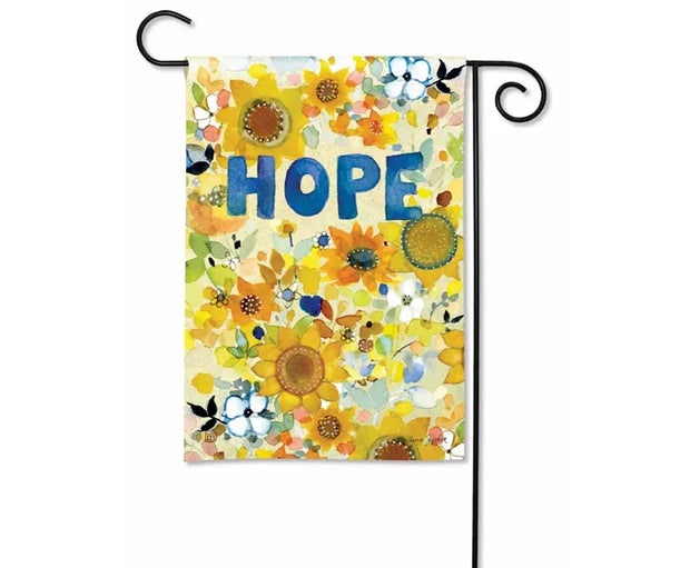 Hope for Peace in Ukraine Garden Flag