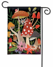 Mushroom Garden Garden Flag