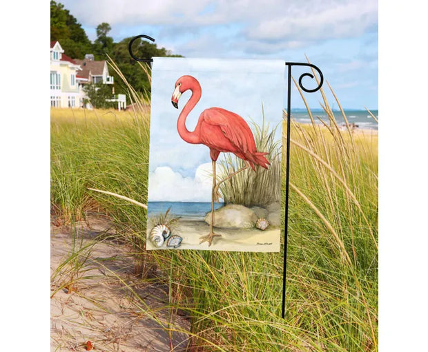 Flamingo Cove Garden Flag