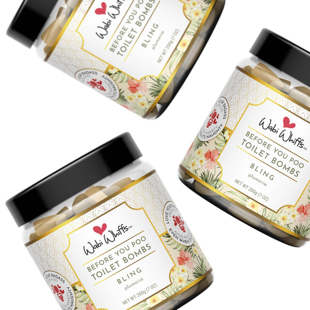 Bling Fizzing Toilet Love Bombs 200g