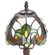Mini Stained Glass Accent Lamps, 4 Colors