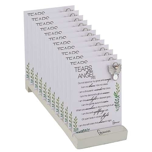 Tears of an Angel Pin on Card
