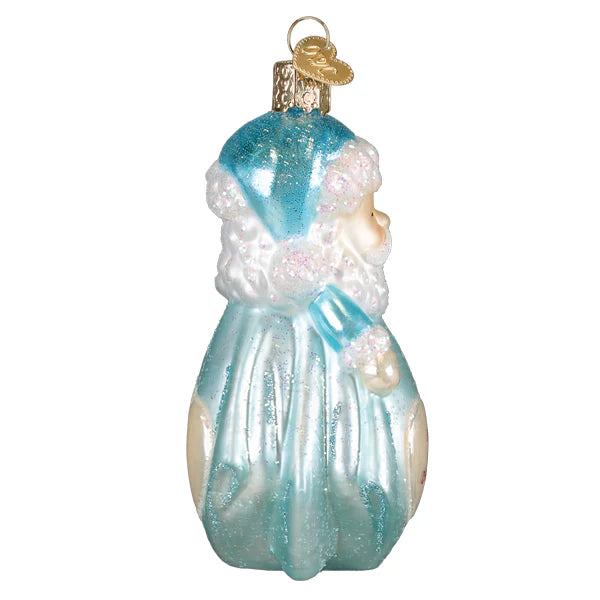 Baby Boy's 1st Santa Lovey Ornament