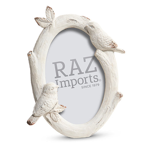 Distressed Bird Photo Frame