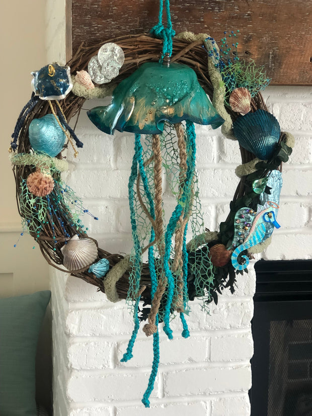 Jellyfish Wreath