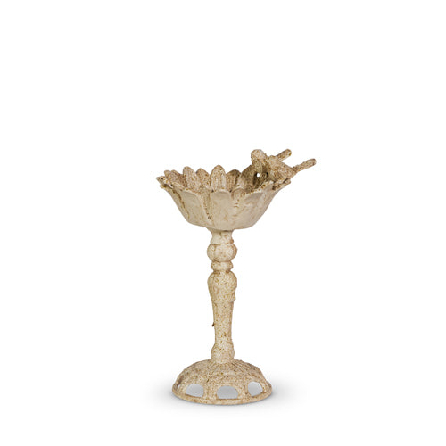 Whitewash Bird Baths