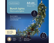 64 LED Star Lights Micro Bunch Strand