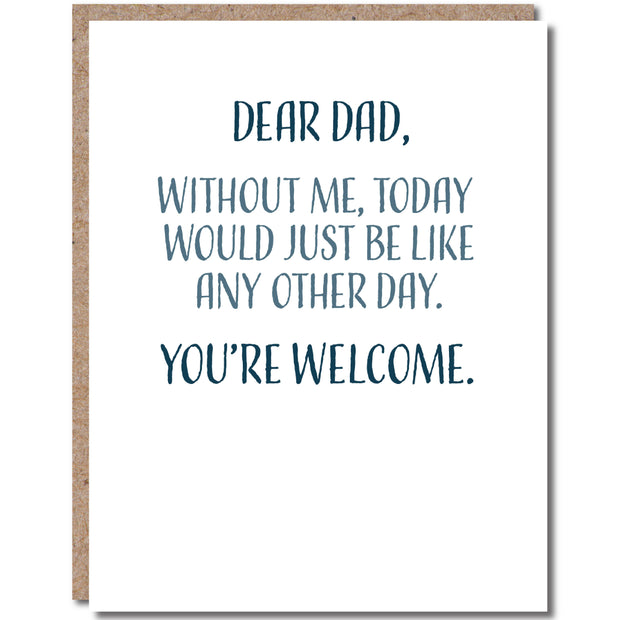 Funny Father's Day Card