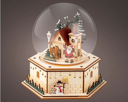 LED Christmas Scenery Globe