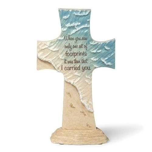 Footprints Table Cross